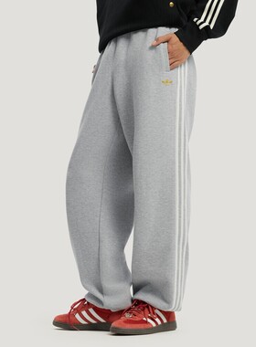 adidas阿迪达斯三叶草男子运动休闲针织宽松卫裤长裤KT0653