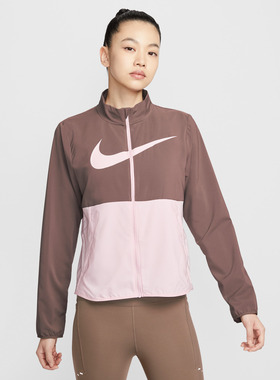 NIKE耐克女子跑步运动训练梭织立领夹克外套HV2648-503