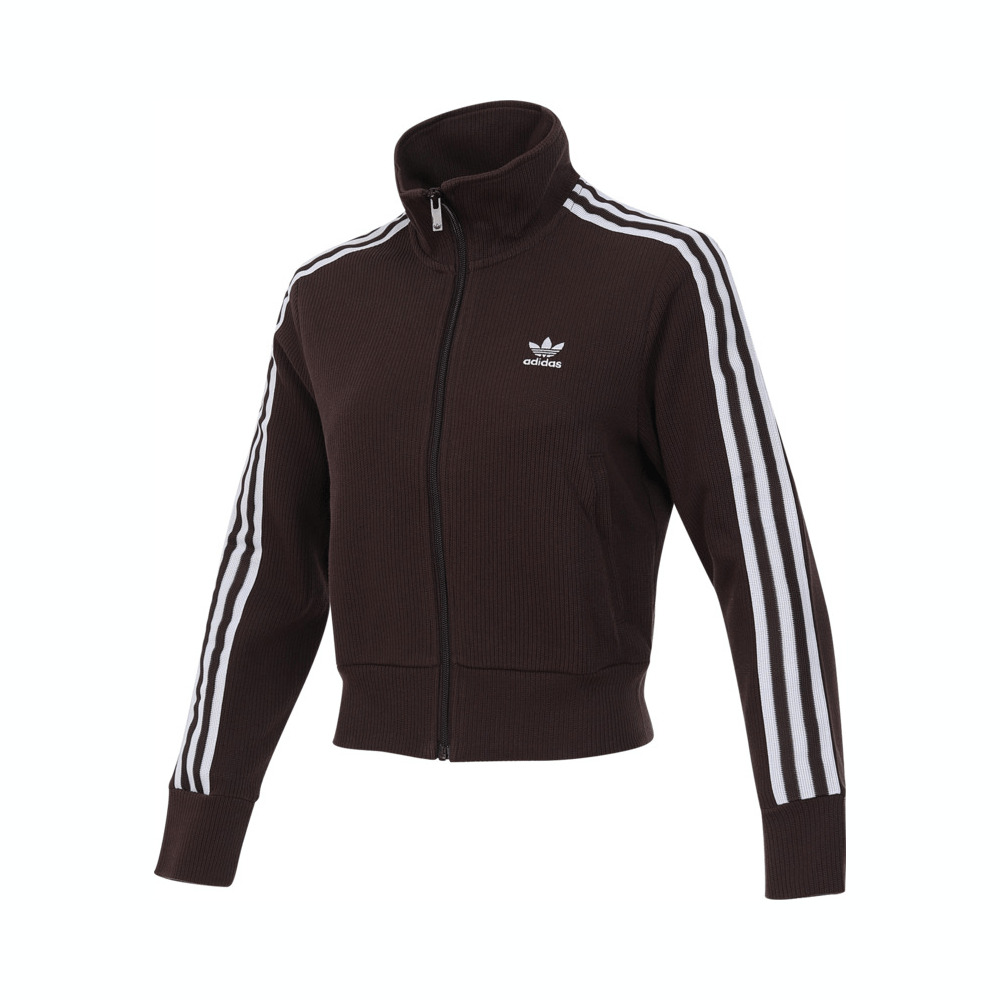 adidas阿迪达斯三叶草女子KNITTED运动健身夹克外套IN6061
