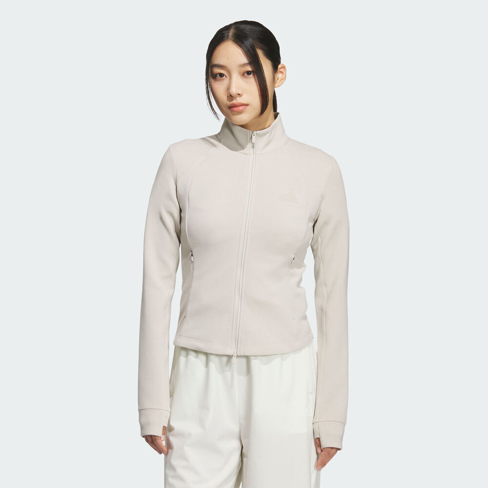 adidas阿迪达斯女子运动训练休闲修身立领夹克外套KF2507