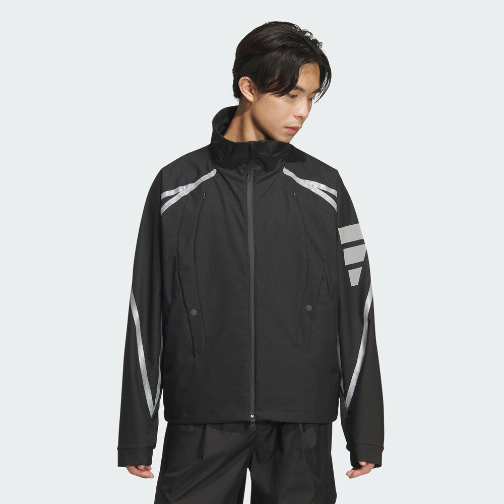 adidas阿迪达斯男子FOS REFL WVN JK运动健身夹克外套KF0690