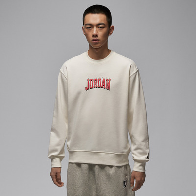 NIKE耐克男子jordan运动休闲印花针织圆领套头衫卫衣IR0111-133