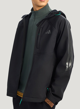 adidas阿迪达斯男子运动健身夹克外套KR2496