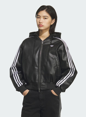 adidas阿迪达斯三叶草女子运动休闲棉服KU6857
