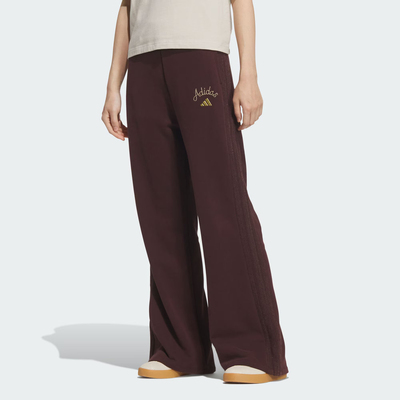 adidas阿迪达斯女子运动训练休闲针织宽松长裤KH2708