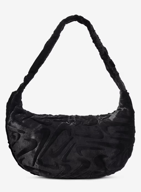 NIKE耐克女子NSW FUR SLOUCHY BAG运动休闲单肩包HQ7515-010