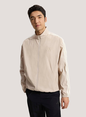 adidas阿迪达斯男子ST 3ST TRACKTOP运动健身夹克外套KR2521