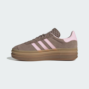 JQ6436 休闲鞋 adidas阿迪达斯三叶草男女GAZELLE BOLD运动德训鞋
