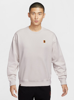 NIKE耐克男子网球运动训练休闲圆领套头衫卫衣IM9361-030