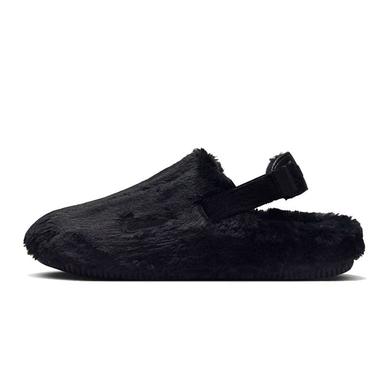 NIKE耐克女毛绒保暖柔软舒适凉鞋