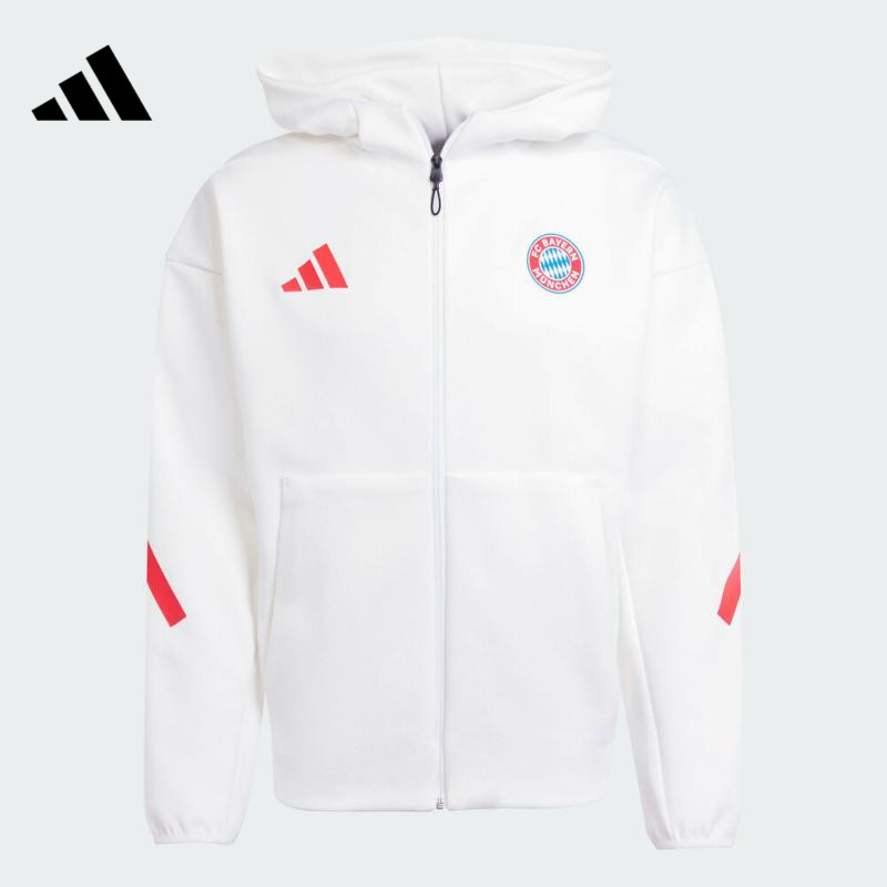 adidas阿迪达斯男子FCB ANTH JKT运动健身夹克外套JM9439
