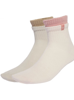 adidas阿迪达斯三叶草男女3S 2L 1/4 S 2P休闲袜JX5199