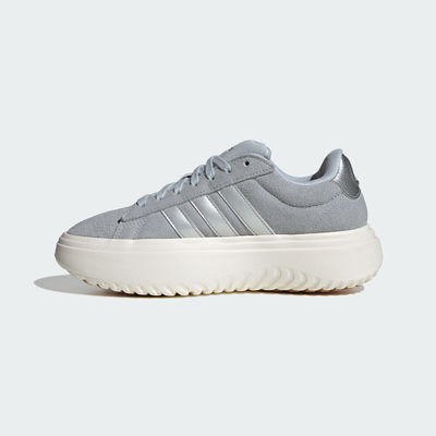 adidas阿迪达斯女鞋GRANDCOURTPLATFORMSPW运动网球鞋IH9102
