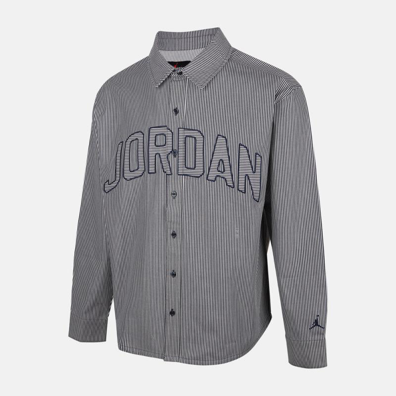 NIKE耐克男子AS M J FLT OXFORD 运动休闲长袖衬衫IB0318-451