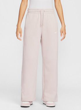 NIKE耐克女子运动休闲宽松直筒针织卫裤长裤IH1012-667