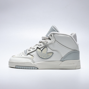 2.0高帮运动休闲板鞋 JQ2664 STEP adidas阿迪达斯男小童DROP