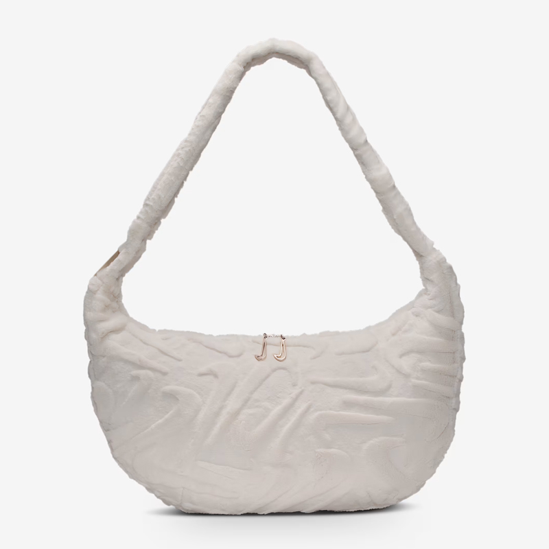 NIKE耐克女子NSW FUR SLOUCHY BAG运动休闲单肩包HQ7515-030