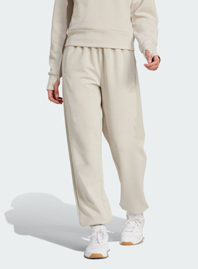 adidas阿迪达斯女子运动训练休闲束脚长裤JW3398