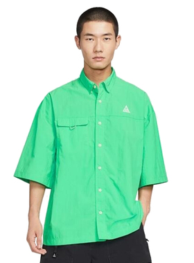 NIKE耐克男子AS U ACG RPL UVORB运动休闲短袖衬衫HJ2884-388