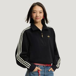 adidas阿迪达斯三叶草女子运动休闲套头衫卫衣KT3135