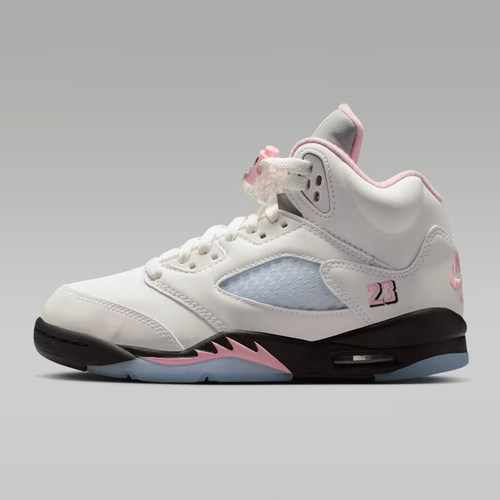 NIKE耐克大童鞋AIR JORDAN 5RETRO运动训练篮球鞋HQ7980-102