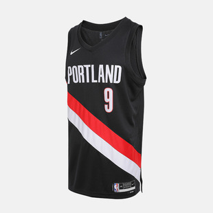 NIKE耐克男子波特兰开拓者队杰拉米·格兰特运动球衣HM3990-011