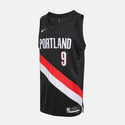 NIKE耐克男子波特兰开拓者队杰拉米·格兰特运动球衣HM3990-011