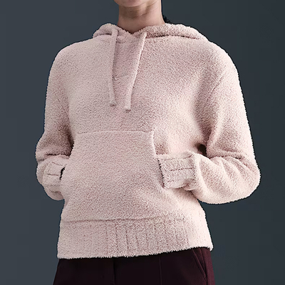 NIKE耐克女子运动休闲针织连帽套头衫卫衣HV2769-667