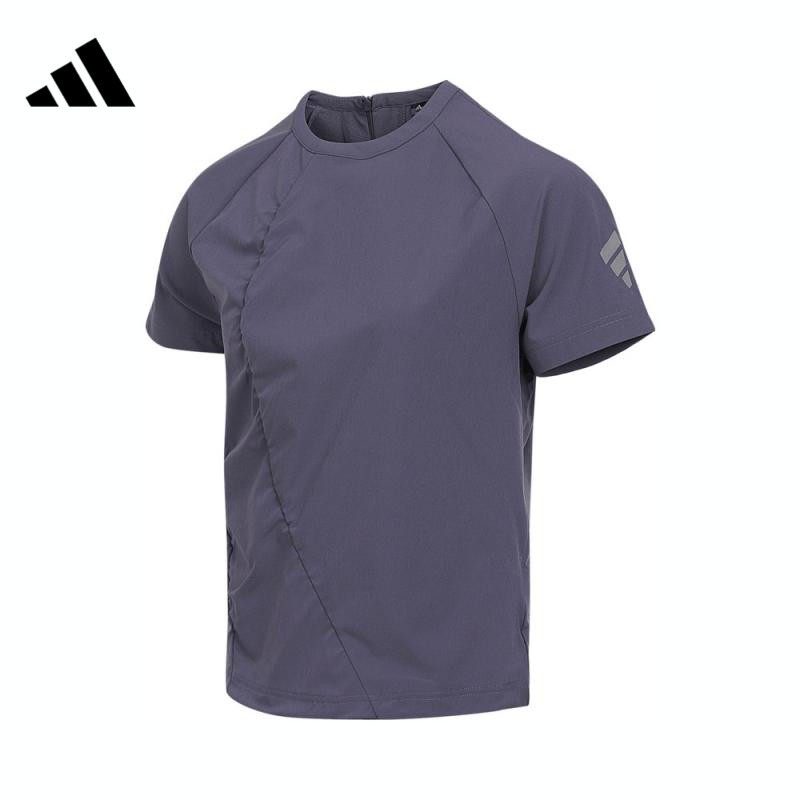 adidas阿迪达斯女子FOS W WVN TEE运动休闲短袖T恤KG7129