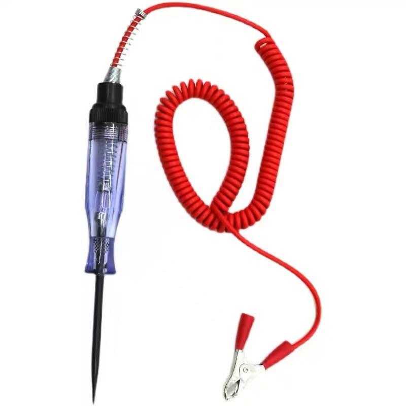 适配汽车电路测电笔试灯纯铜头直流6-12-24V线路检修汽车维修灯泡