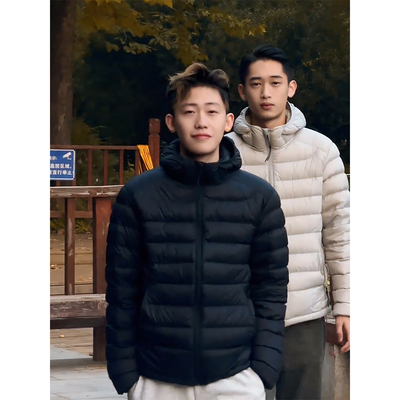 美式轻薄排骨羽绒服冬季男款高级