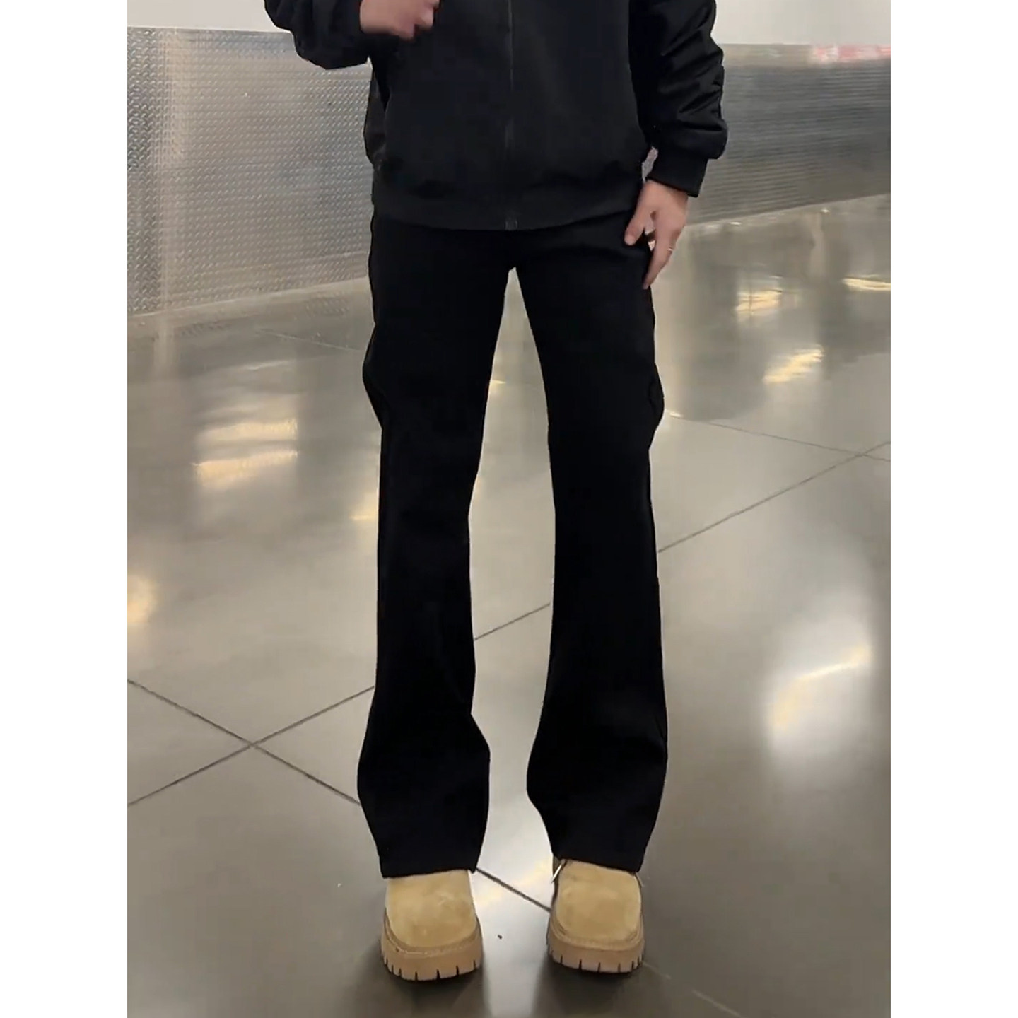 黑武士微喇牛仔裤男款美式高街vibe显腿长裤子直筒显高显瘦弯刀裤,男装,牛仔裤,淘宝优惠券,粉丝福利购,淘宝优惠卷