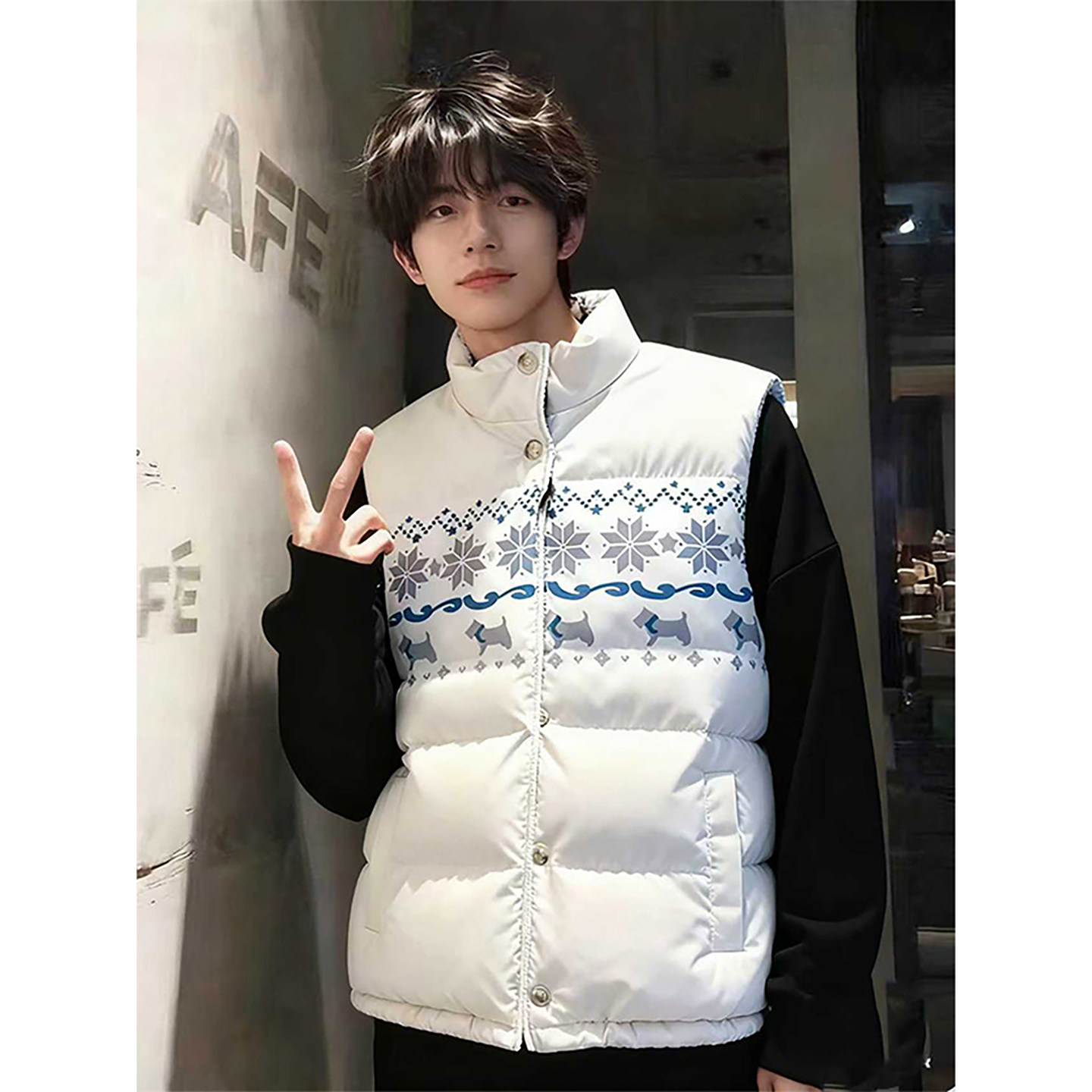 双面穿费尔岛羽绒棉马甲男冬季摇粒绒无袖背心可外穿加厚保暖坎肩,男装,常规马甲,淘宝优惠券,粉丝福利购,淘宝优惠卷