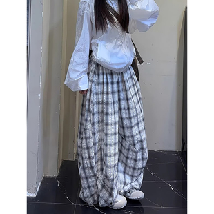 sagging风穿搭速干山本裤男款夏季美式慵懒松弛感裤子阔腿休闲裤