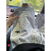 巴黎灰网眼透气男生短裤 子速干沙滩五分半裤 夏外穿美式 刺绣冰丝裤