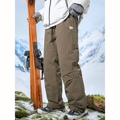 户外三防加厚滑雪冲锋裤男款冬季