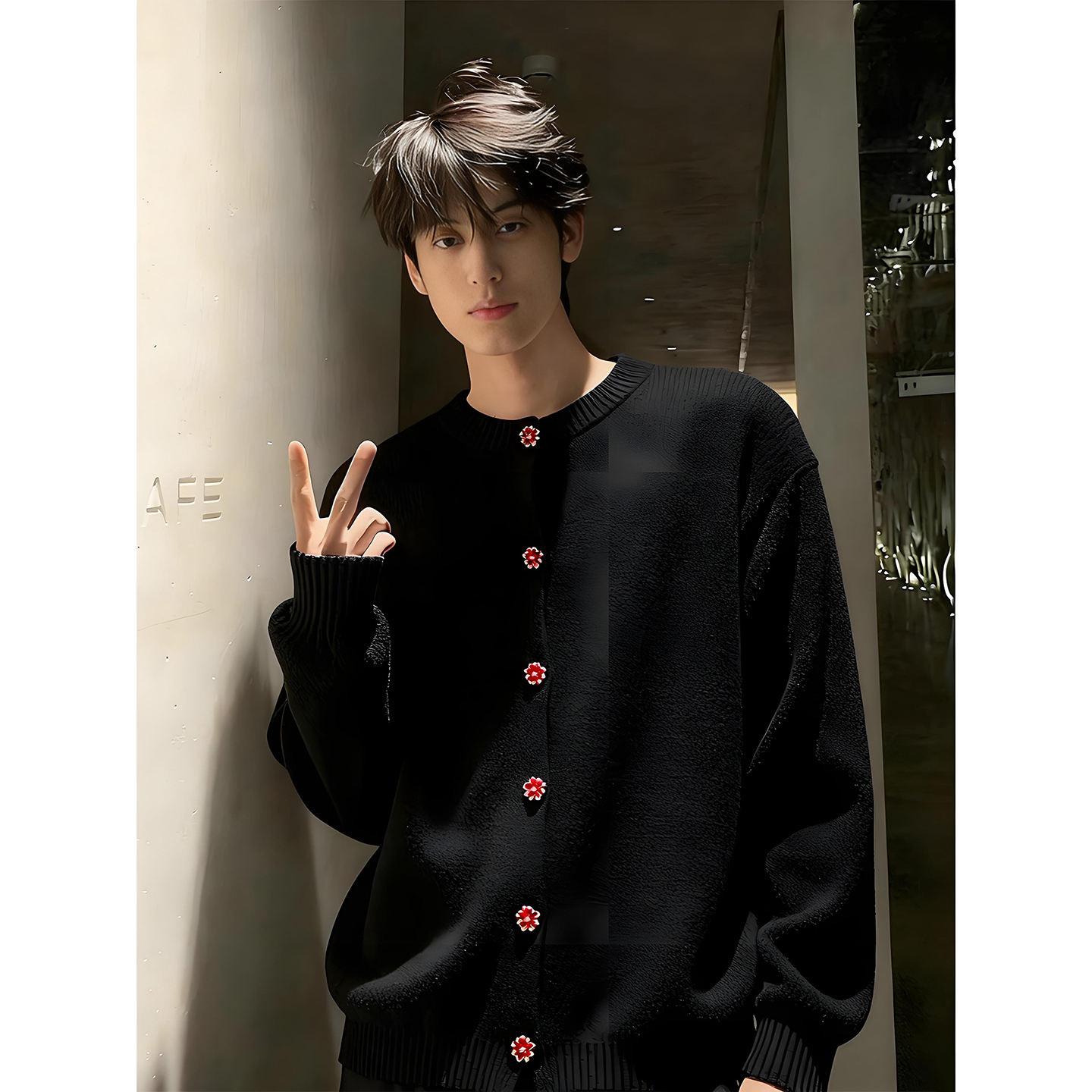 格雷高知miu系穿搭毛衣男款秋冬