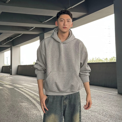 重磅高克重宽松卫衣男秋季美式