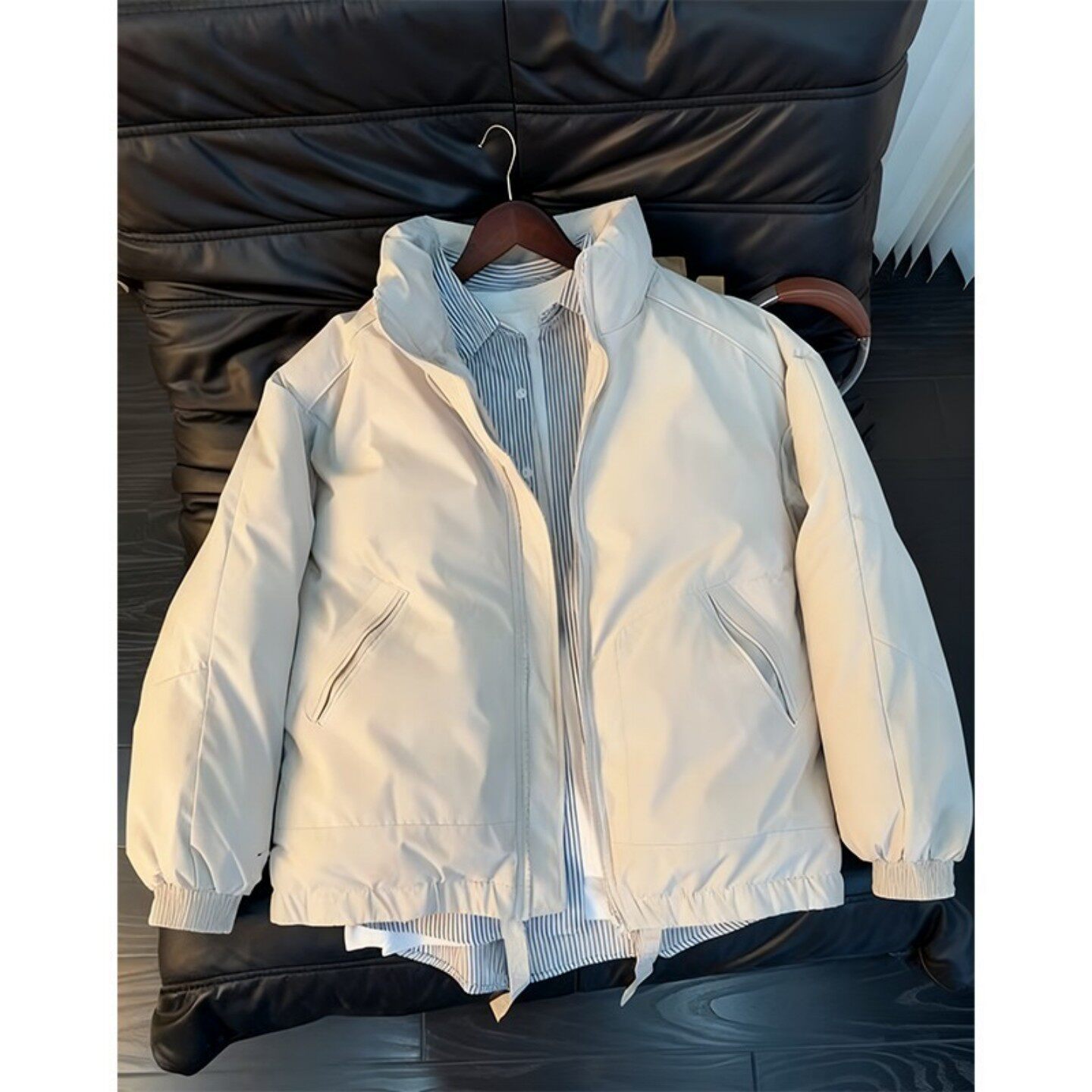 美式三防立领夹克棉服男款冬季