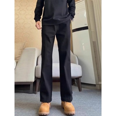 美式休闲工装冲锋裤男秋冬季加绒