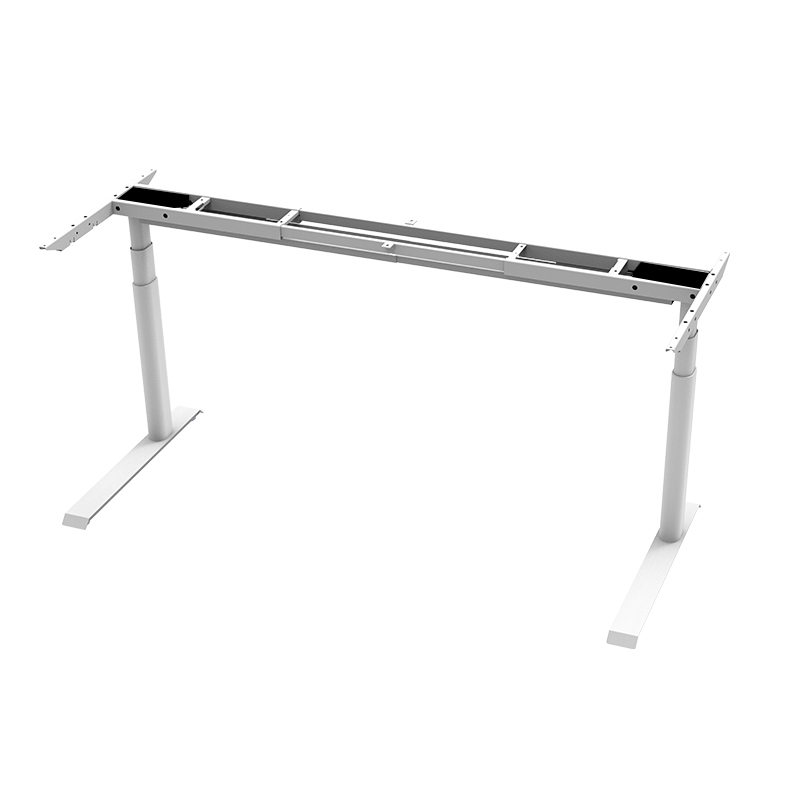 DF01Pc电动升降桌架偏心款椭圆柱双电机三节站立电脑升降桌脚桌腿