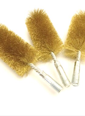 深圳现货加密铜丝管道刷4股Mx12螺牙通炮刷纯铜 当天发货非标定制