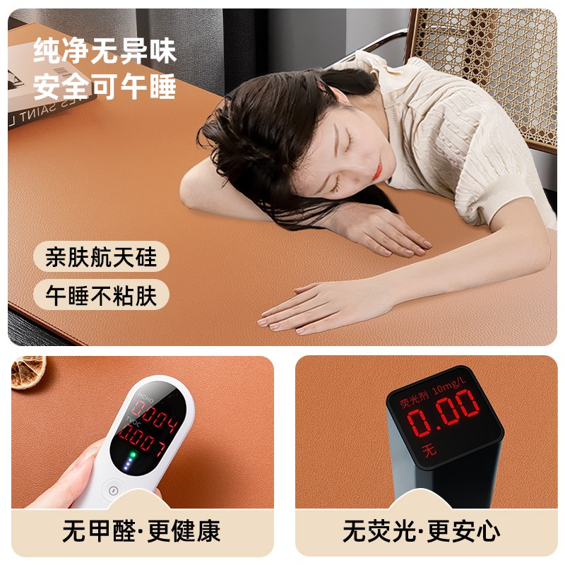 扣边超大号鼠标垫学o生学习写字书桌垫办公室电脑键盘垫折边桌面