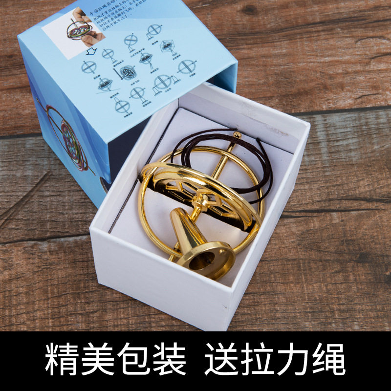 升级版炫彩指尖陀螺锌合金减压玩