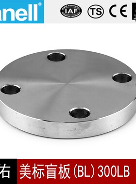 BL 300LB 304不锈钢盲板法兰ASME B16.5美标HGT20615天佑管业133