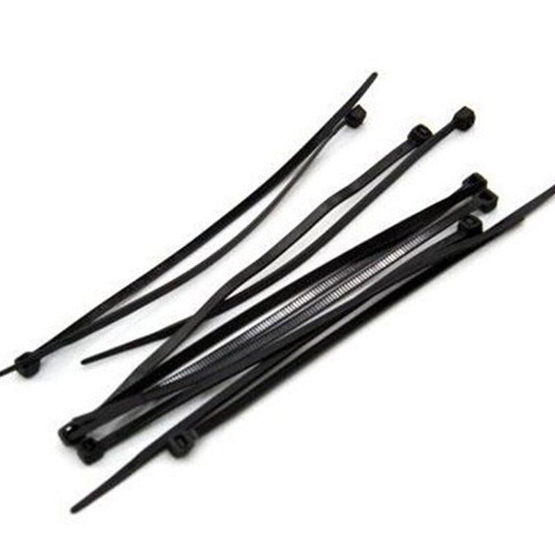 4X200尼龙扎带 4*200非标自锁式扎线带20CM 黑色500根