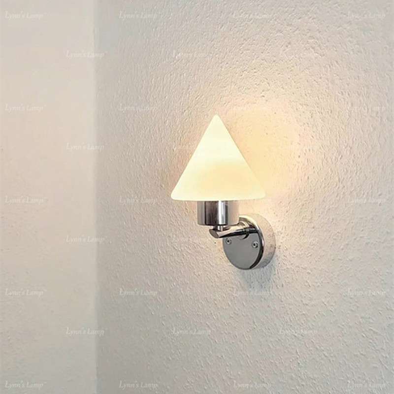 北欧现代玻璃小壁灯极简创意卧室书房床头小阳台过道简约楼梯壁灯