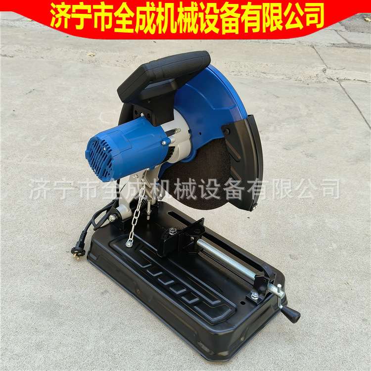 建筑钢材下料切割机 J3G400型材切割锯 树脂砂轮片电动切割机价格