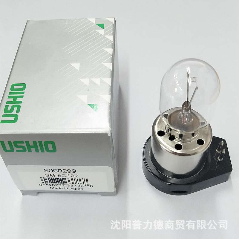 USHIO SM-8C102 6V30W光学倒置显微镜LS-30 8-C仪器灯泡