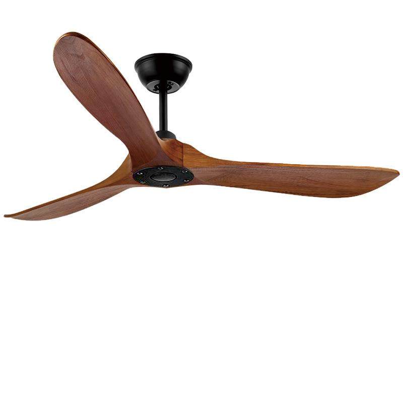 风扇灯实木吊扇复古大风力简约餐客厅静音变频电风扇吊灯卧室,家装灯饰光源,风扇灯,淘宝优惠券,粉丝福利购,淘宝优惠卷